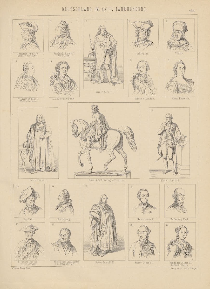 Bilder Atlas zur Weltgeschichte Pl138 1881
