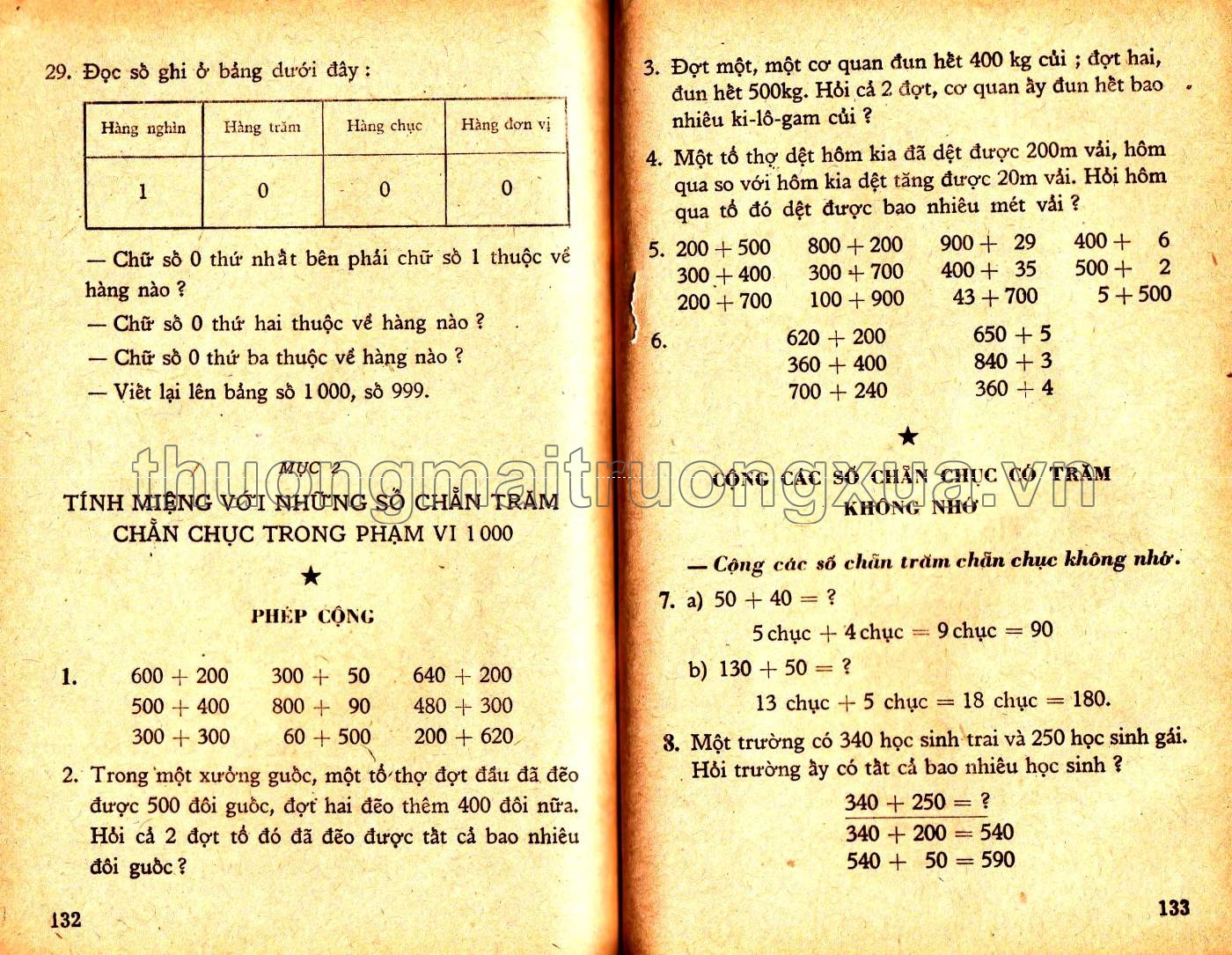 Toán lớp 3 phổ thông - Trang 67