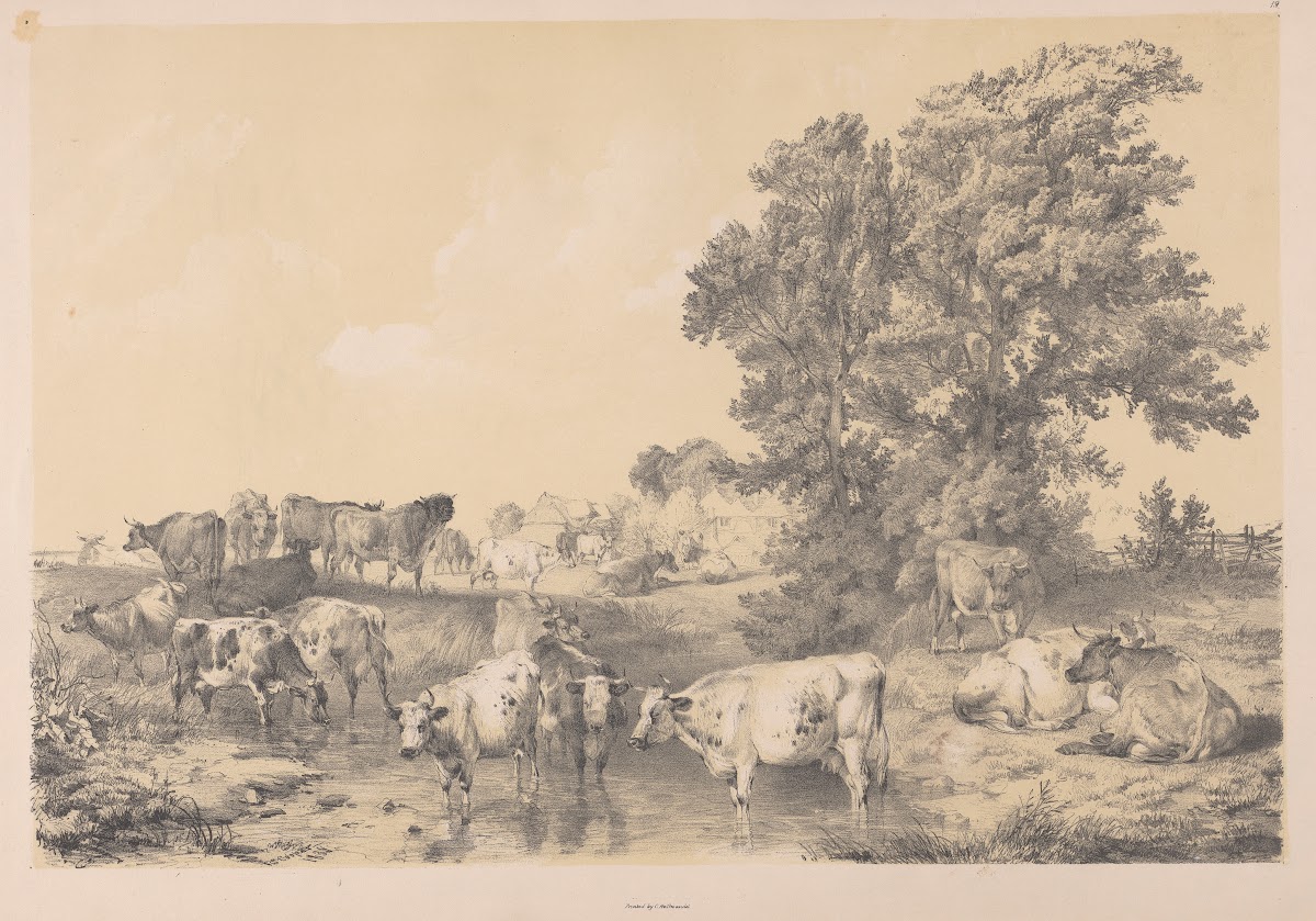 Landscape with Cows 1838