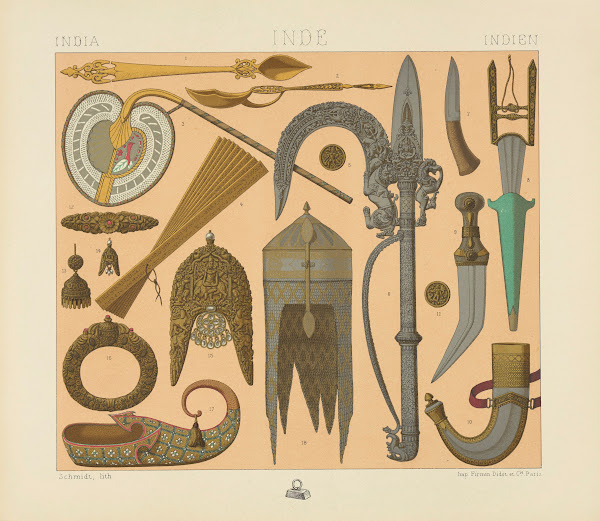 Armes bijoux et objets divers 1876 1888