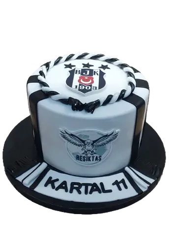 Besiktas Football Club Birthday Cake CB-NC602