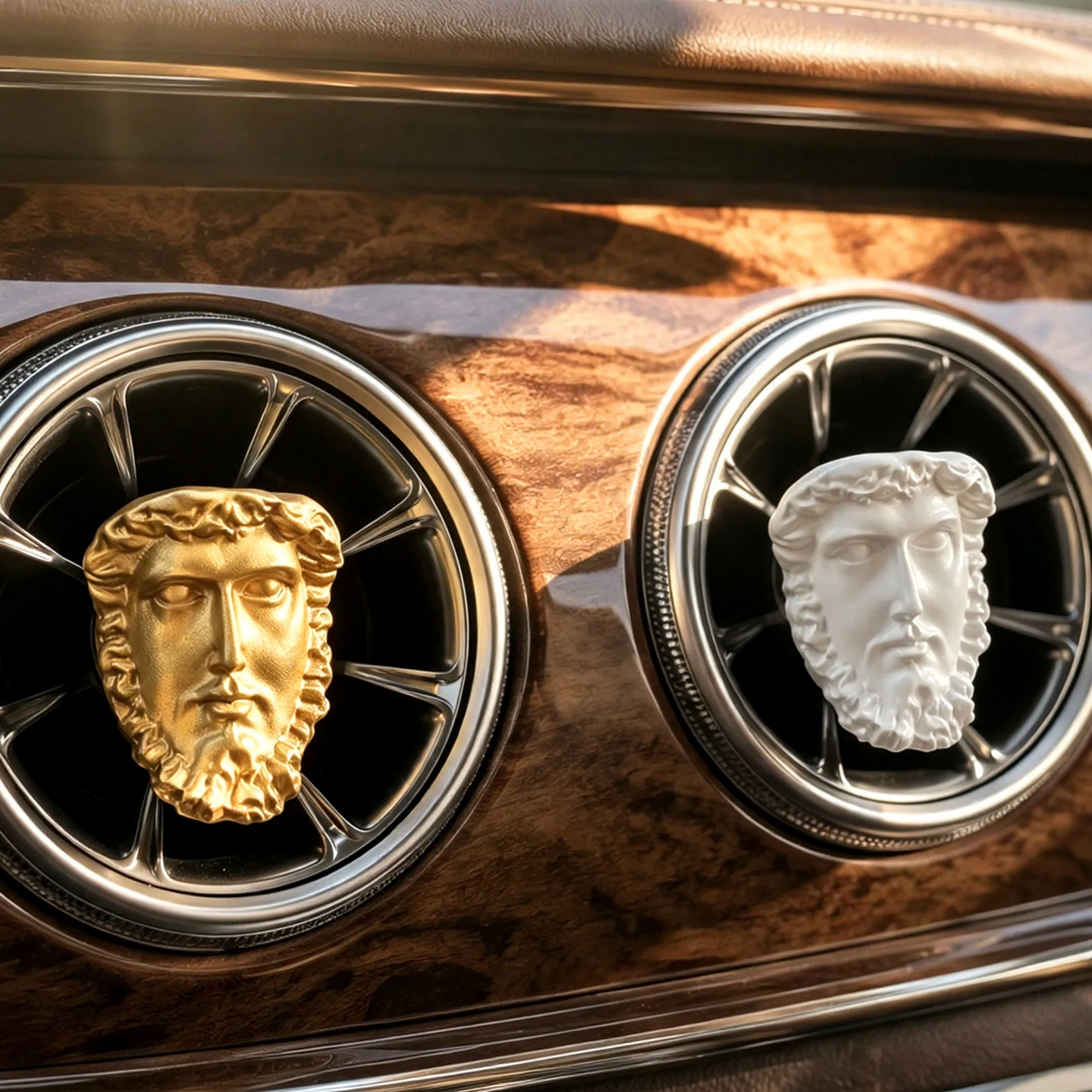 Car Hanging Scent Dispenser with Antique Figure