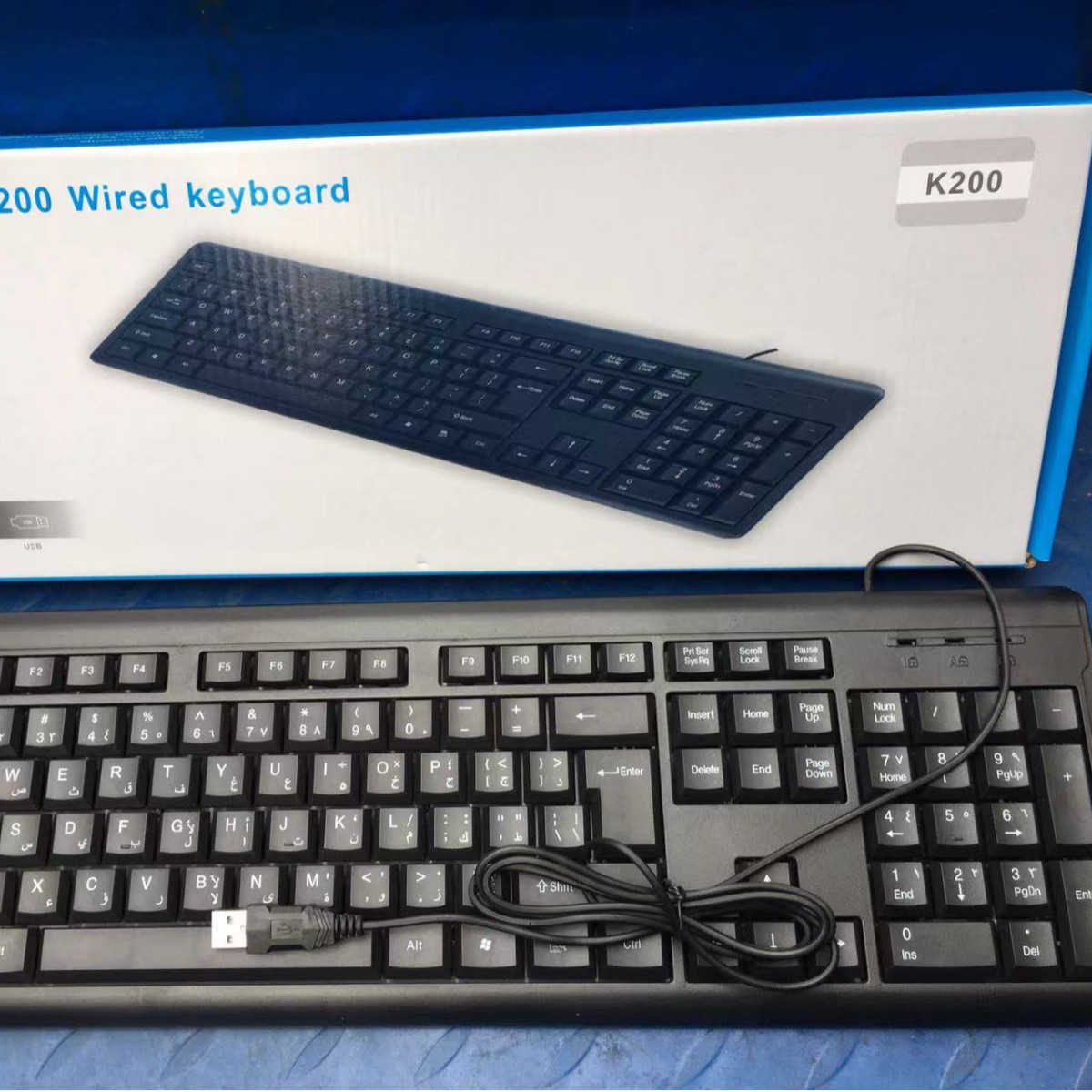 Wired Keyboard LD-618, USB, ABS