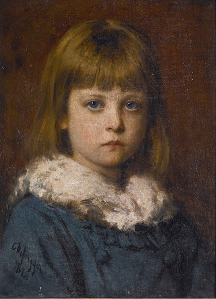 The little girl 1878
