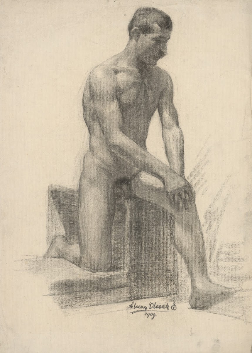 Study of Male Nude 1909