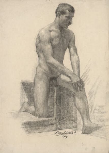 Study of Male Nude 1909