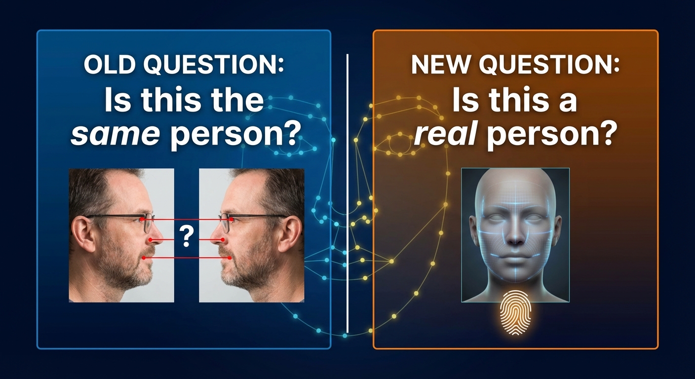 A 98% Match Score Can Still Mean a Fake: Why Liveness Detection Must Come First