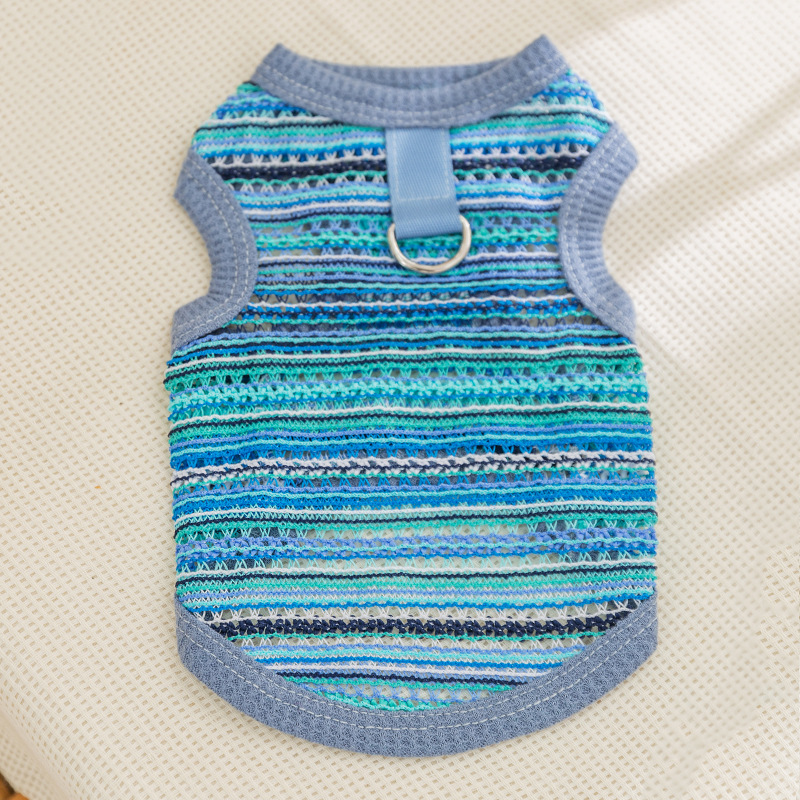 Perforated Knit Top for Small Dogs, Summer