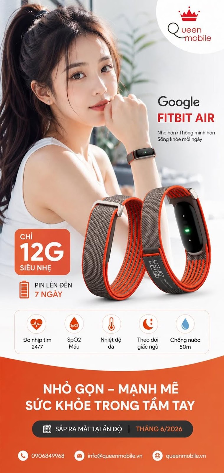 Google Fitbit Air Lộ Diện Trước Ngày Ra Mắt, Google Có Đang Chuẩn Bị Tạo Cú Sốc Mới Trên Thị Trường Thiết Bị Đeo?