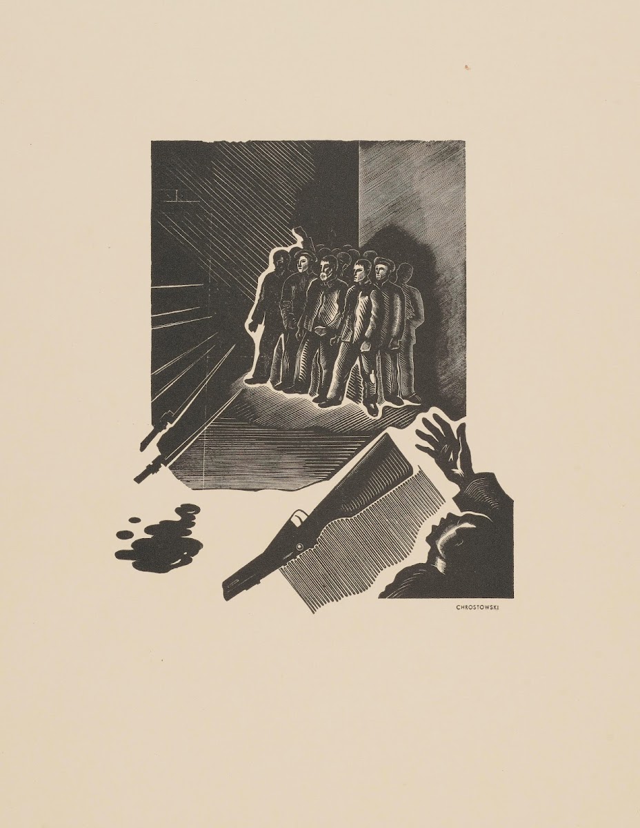 Bunt w więzieniu w Irkucku ilustracja do książki Józef Piłsudski na Syberii Miec