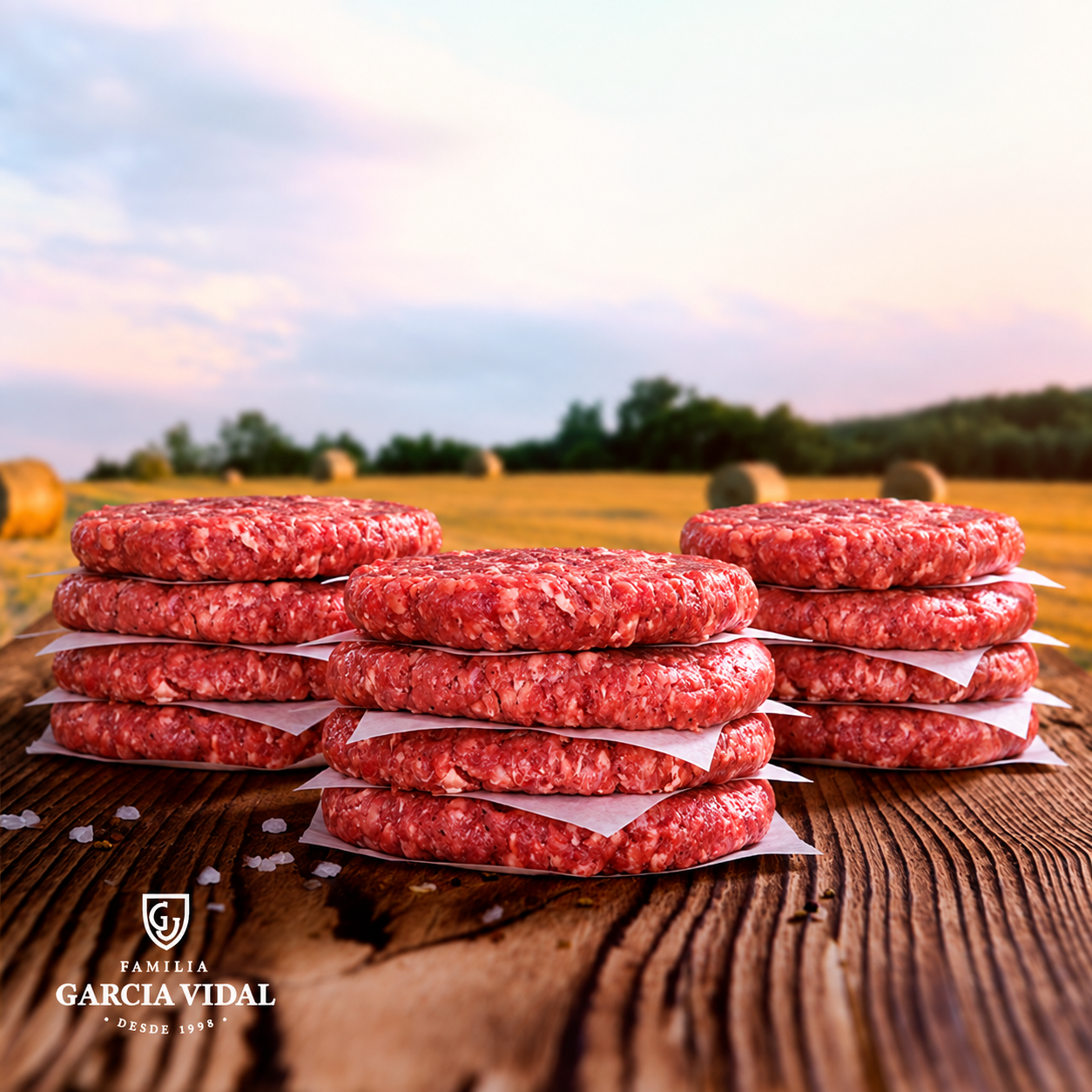 Pack Familiar Hamburguesas de Novillo - (12U)