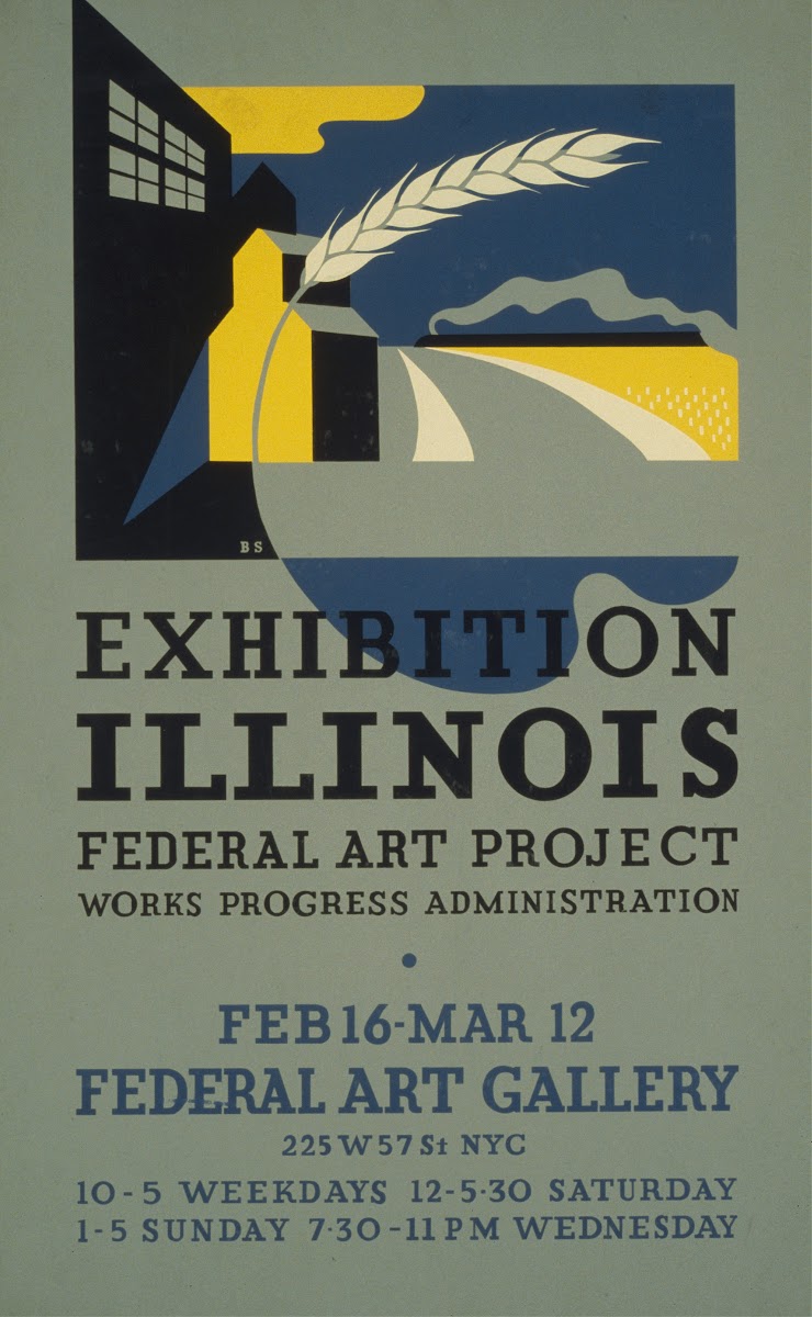 Exhibition Illinois Federal Art Project Works Progress Administration 1936 1938