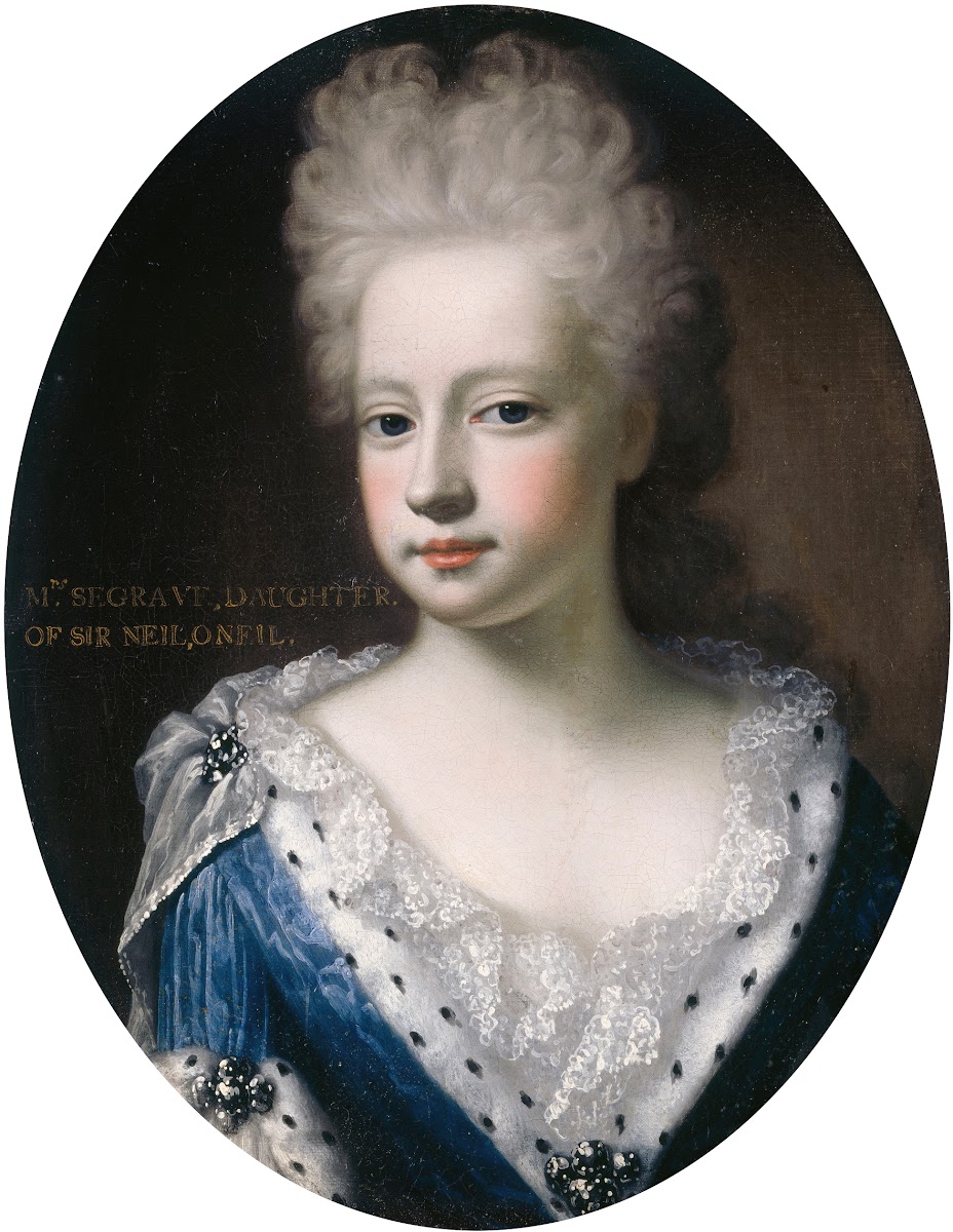 Portrait of Anne ONeill later Mrs Segrave c1695