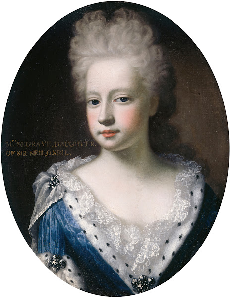 Portrait of Anne ONeill later Mrs Segrave c1695