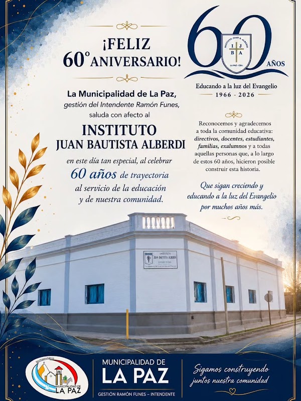 60° Aniversario del Instituto Juan Bautista Alberdi