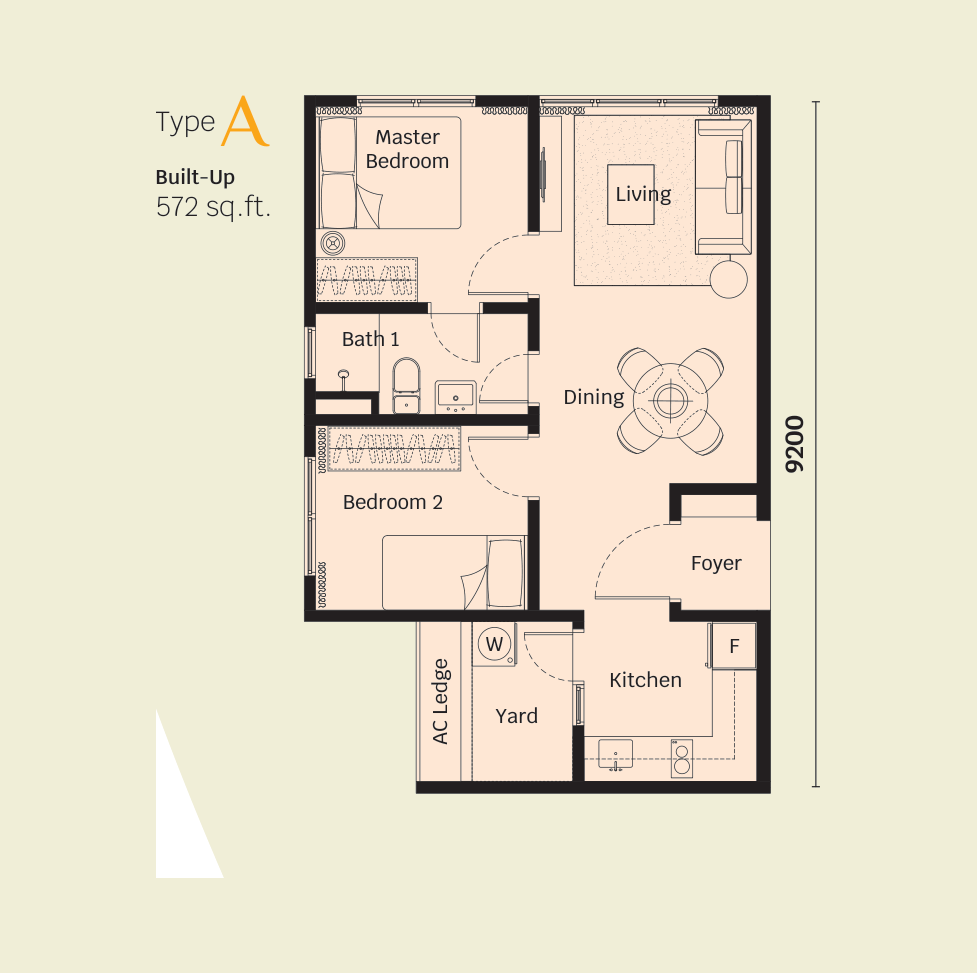 Helix 2 PJ South floor plan