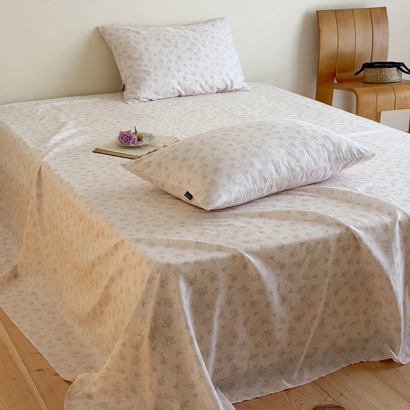 Cotton Bedding Set, 180 cm, Floral Pattern