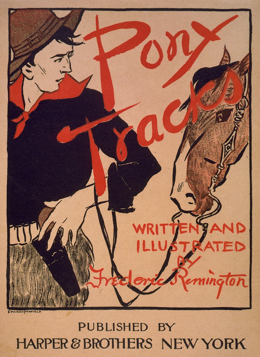 Pony tracks written  illustrated by Frederic Remington 1895