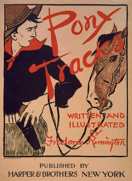 Pony tracks written  illustrated by Frederic Remington 1895