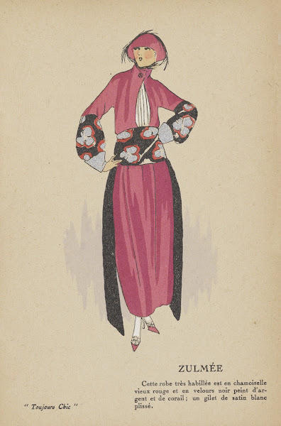 Toujours Chic Les Robes  Zulmée 1921 1922