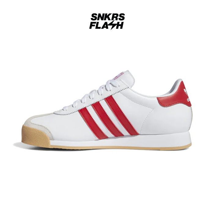 ADIDAS SAMOA WHITE RED - Size 44