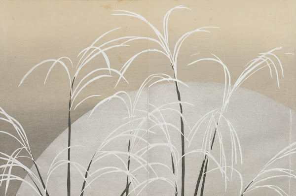 Pampas Grass in Moonlight Obana ni tsuki 1909 1910