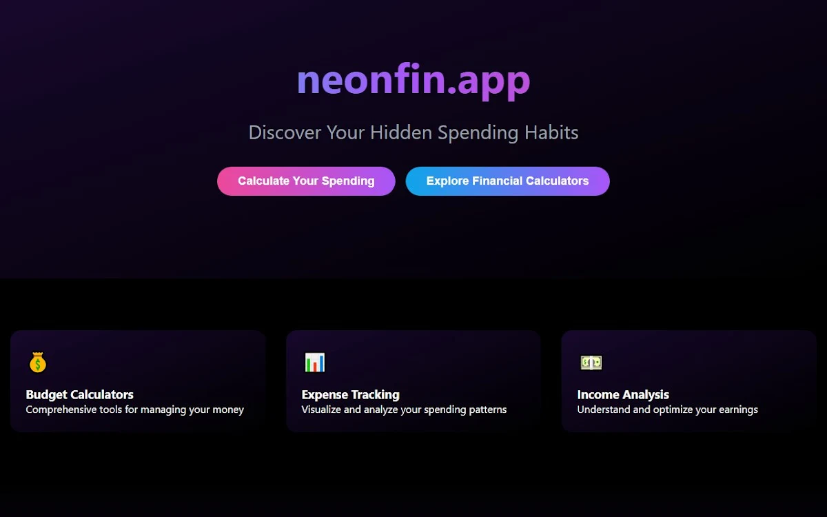 Captura de neonFin