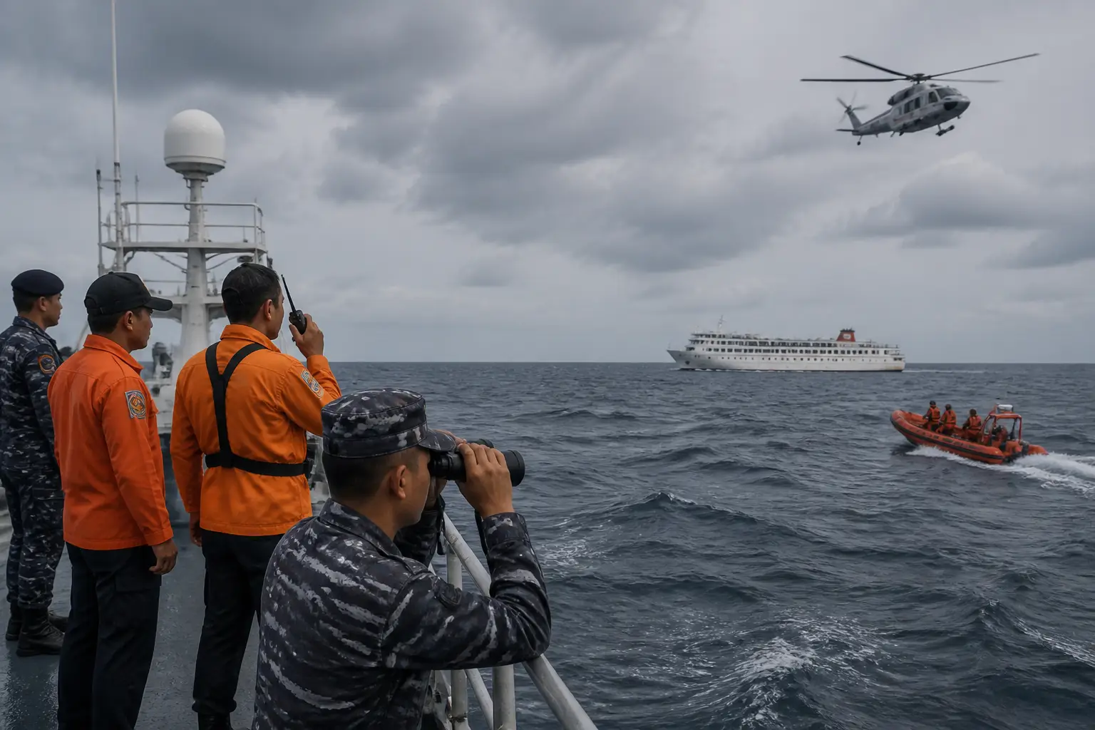 Editorial image for Indonesian ferry loses contact with over 240 passengers on board