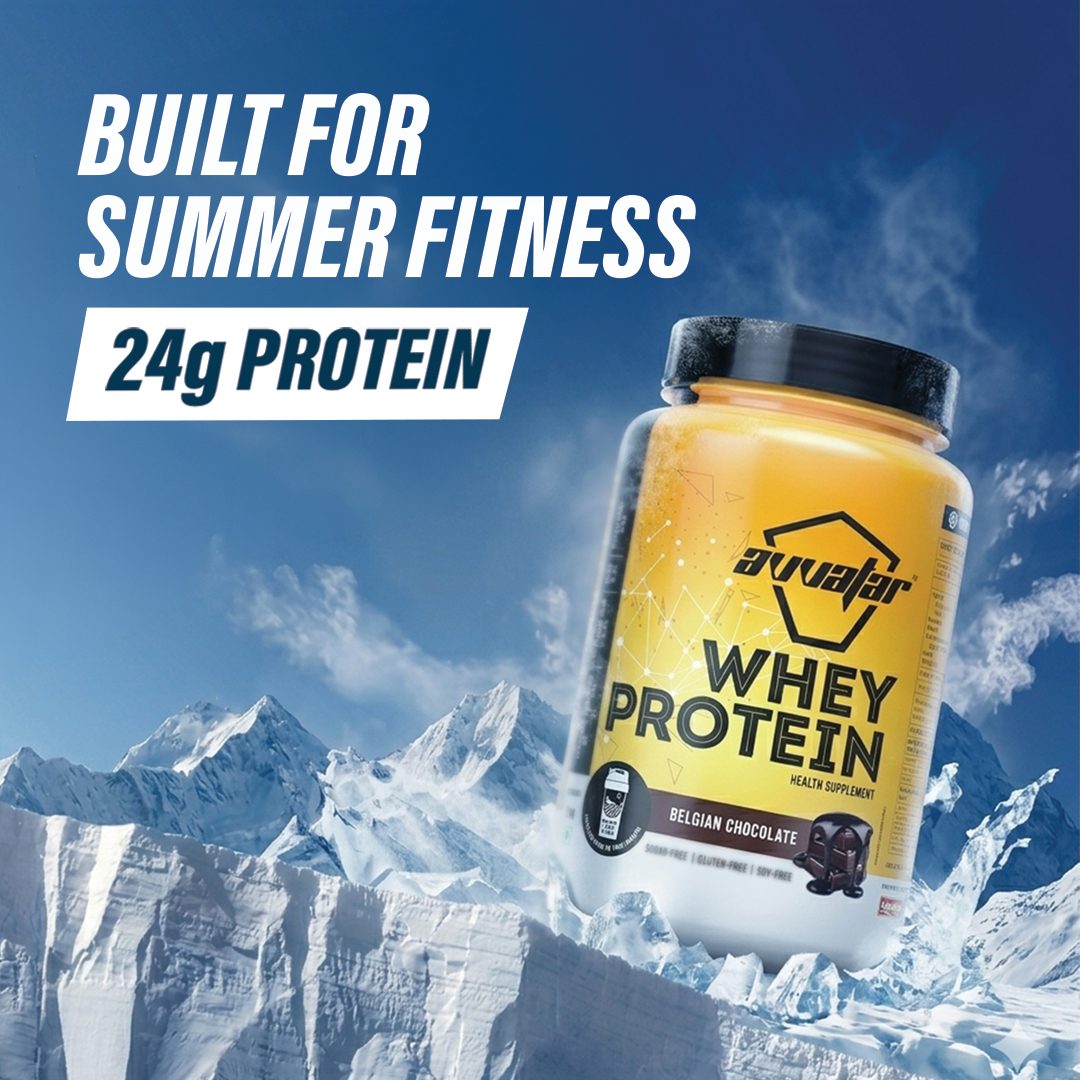 Avvatar Whey Protein Belgian Chocolate Flavour, 1 Kg