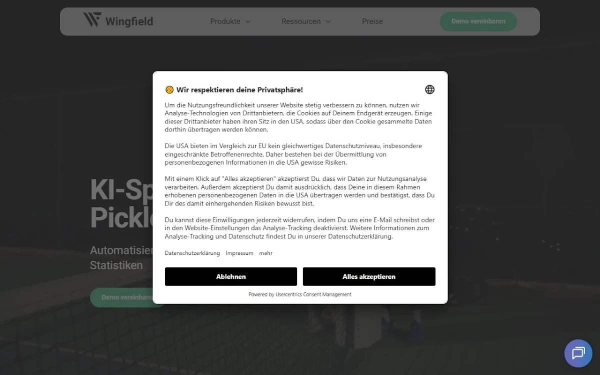 Captura de wingfield.io