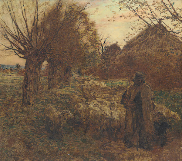 Le Berger Et Son Troupeau 1892