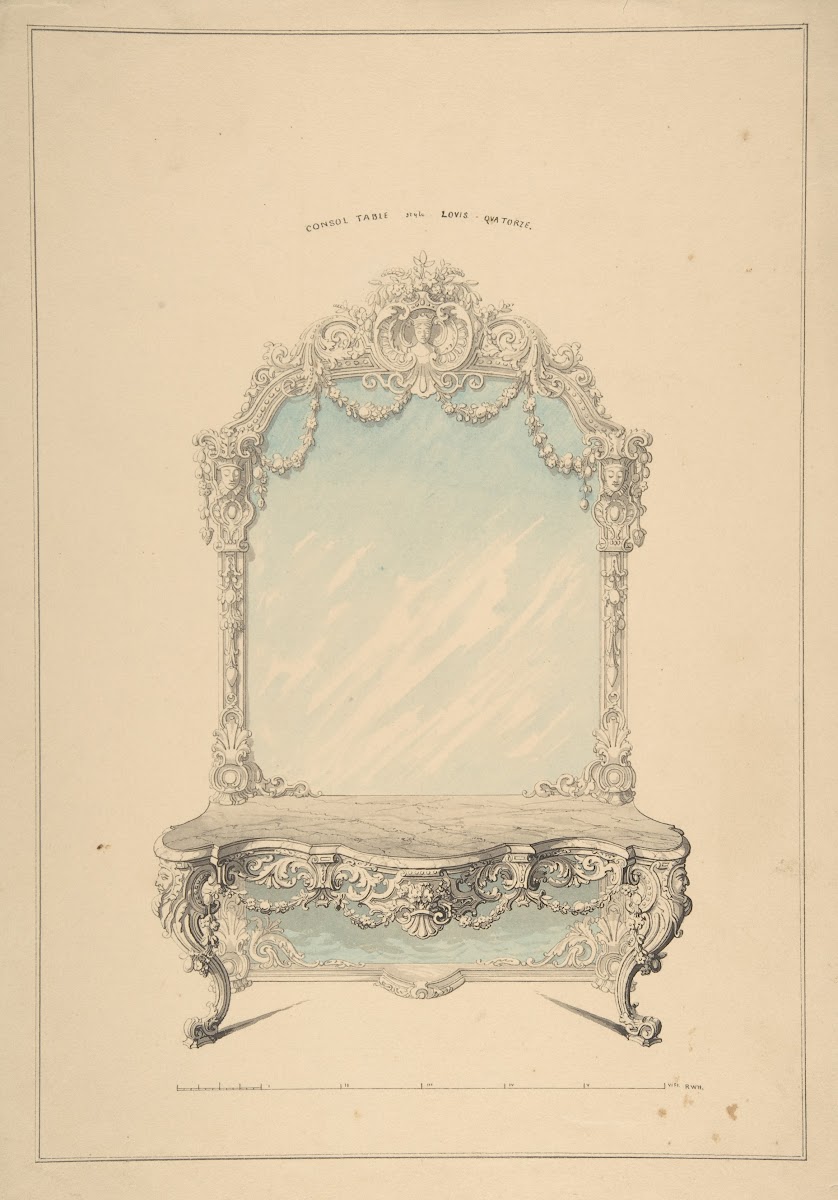 Design for Console Table 18501904