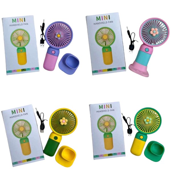 Handheld Portable USB Rechargeable Mini Fan