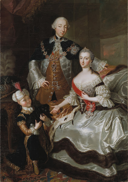 Peter III and Catherine II of Russia 1756