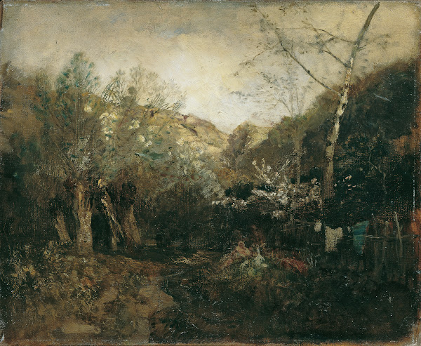 Partie bei Haslau an der Donau 1879 1880