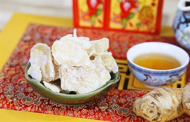 Mứt Gừng Cay Cho Ngày Tết