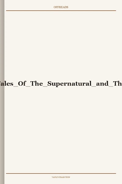 Hitchcock s Tales Of The Supernatural and The Fantastic