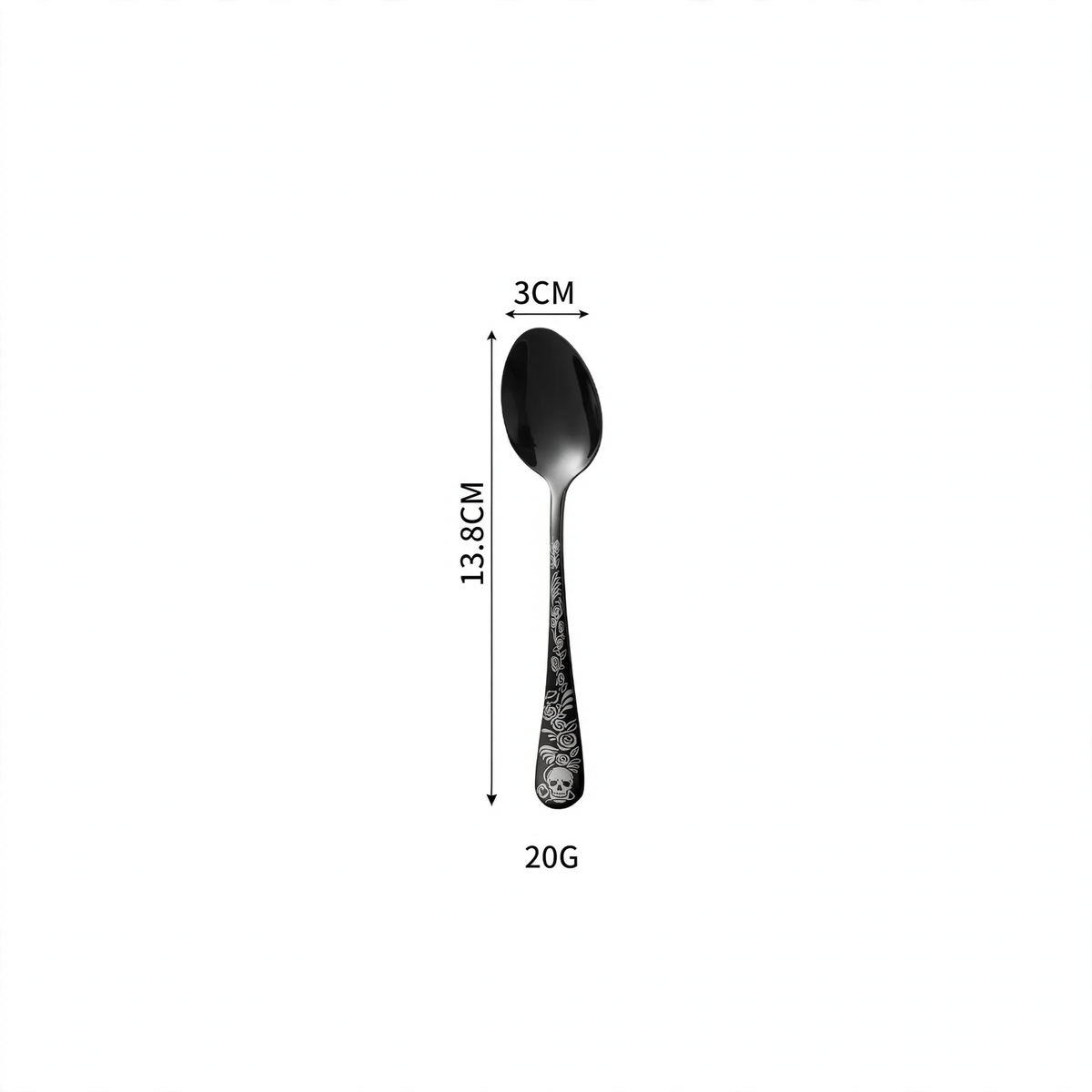 Stainless steel cutlery set, 20-piece