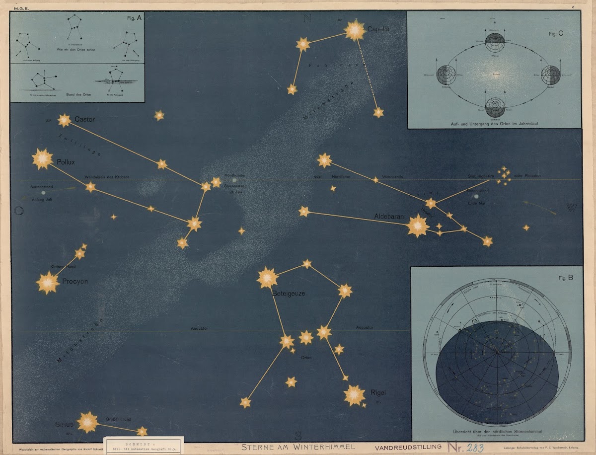 Stars in the winter sky 1920