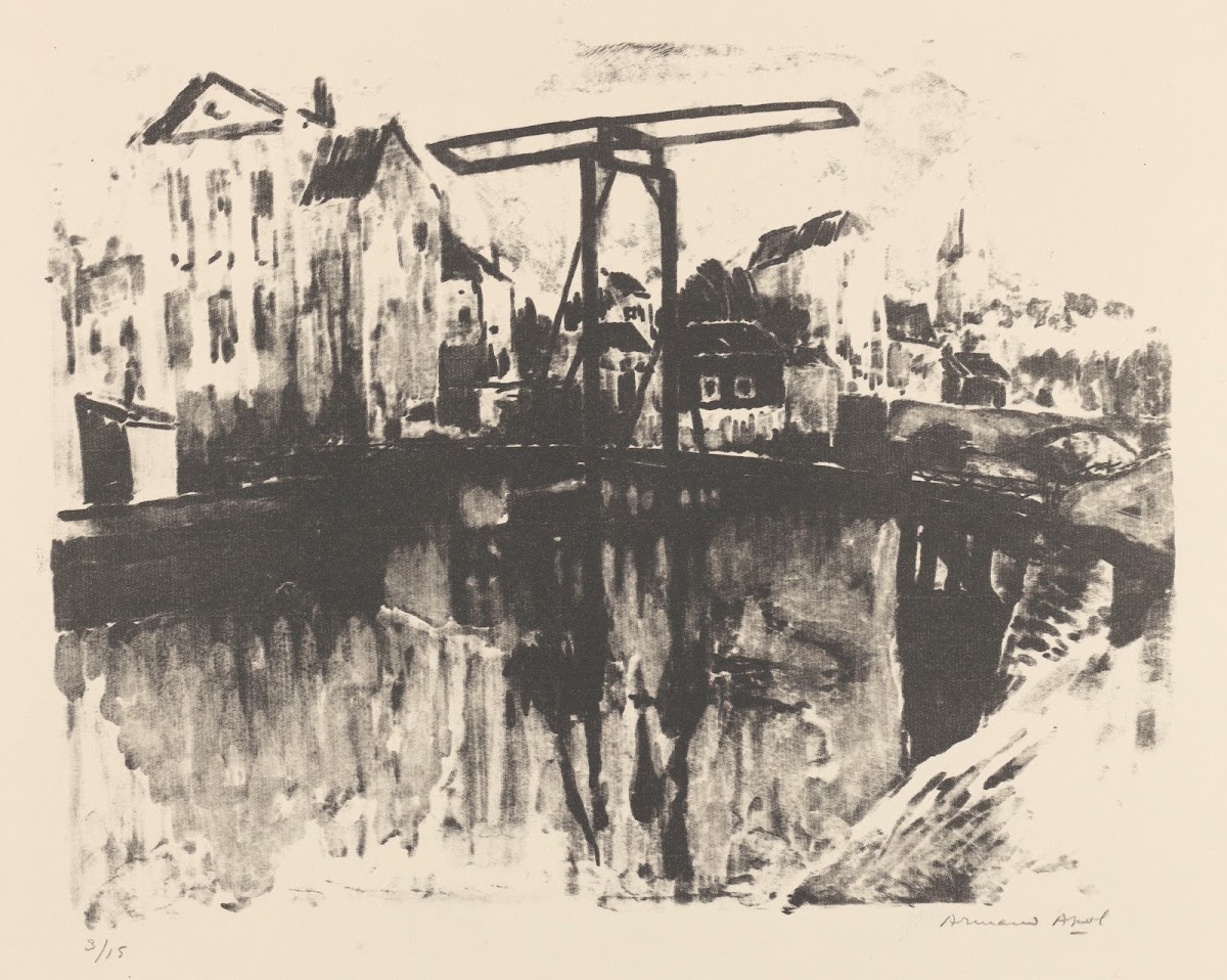 Pont basculant dans une ville 20th Century