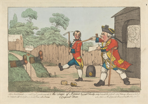 The Siege of Namur between 1773 and 1817