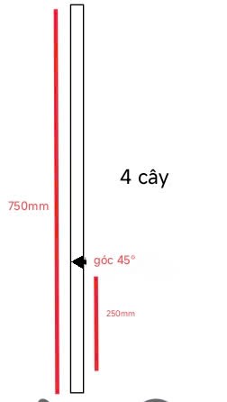 Nesting Cắt Ống Inox Cây 6m: Vì Sao Đặt Đủ Mét Vẫn Có Khi Thiếu Vật Tư - bản vẽ cắt 4 cây thật