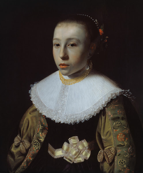 Portrait Of A Young Girl 1633 35