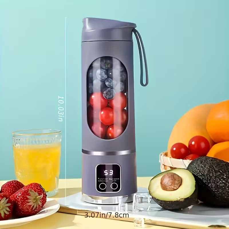 Portable Juicer with Grinding Teeth, 401–600 ml
