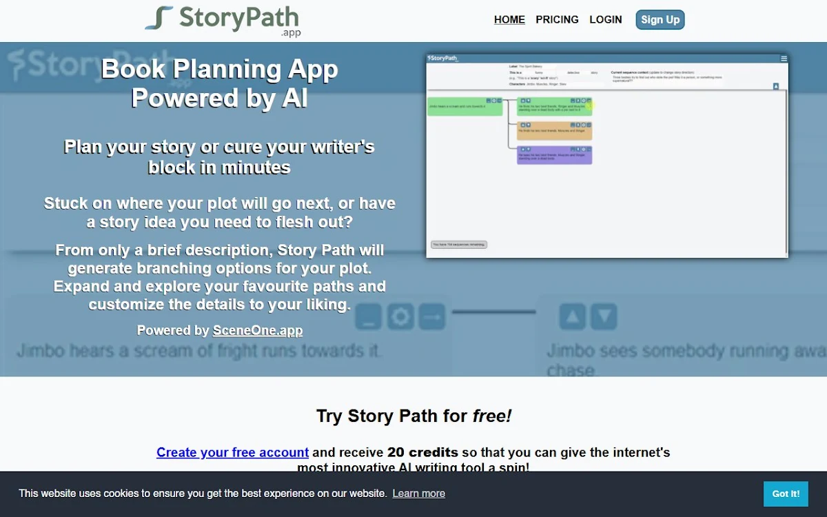 Captura de Story Path