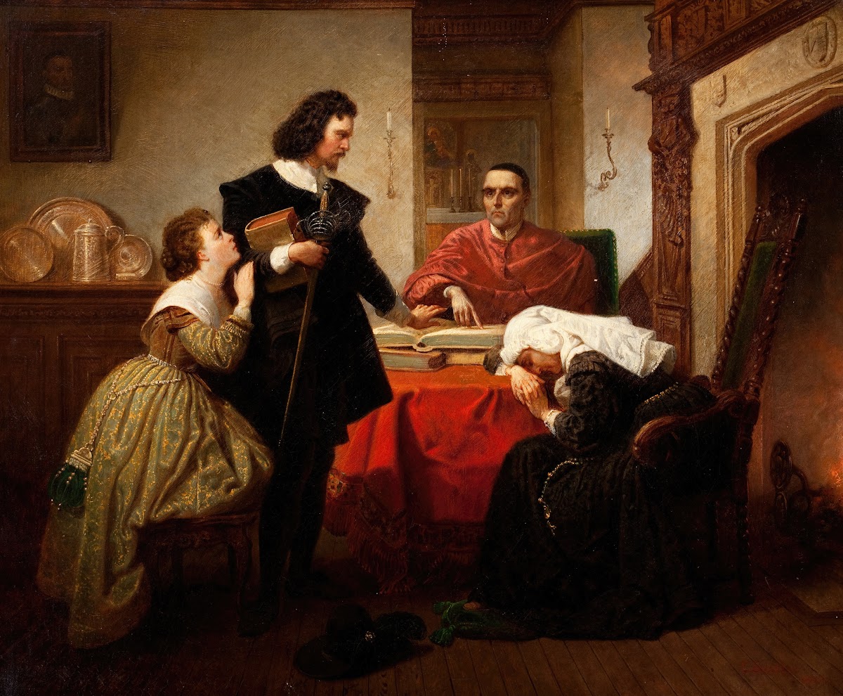 Receiving the Order 1864