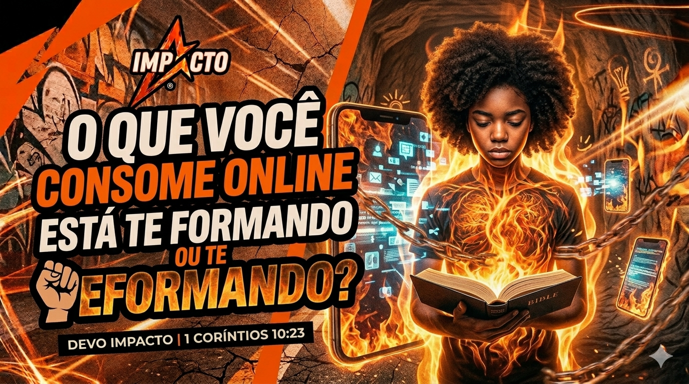 O que você consome online está te formando ou te deformando?