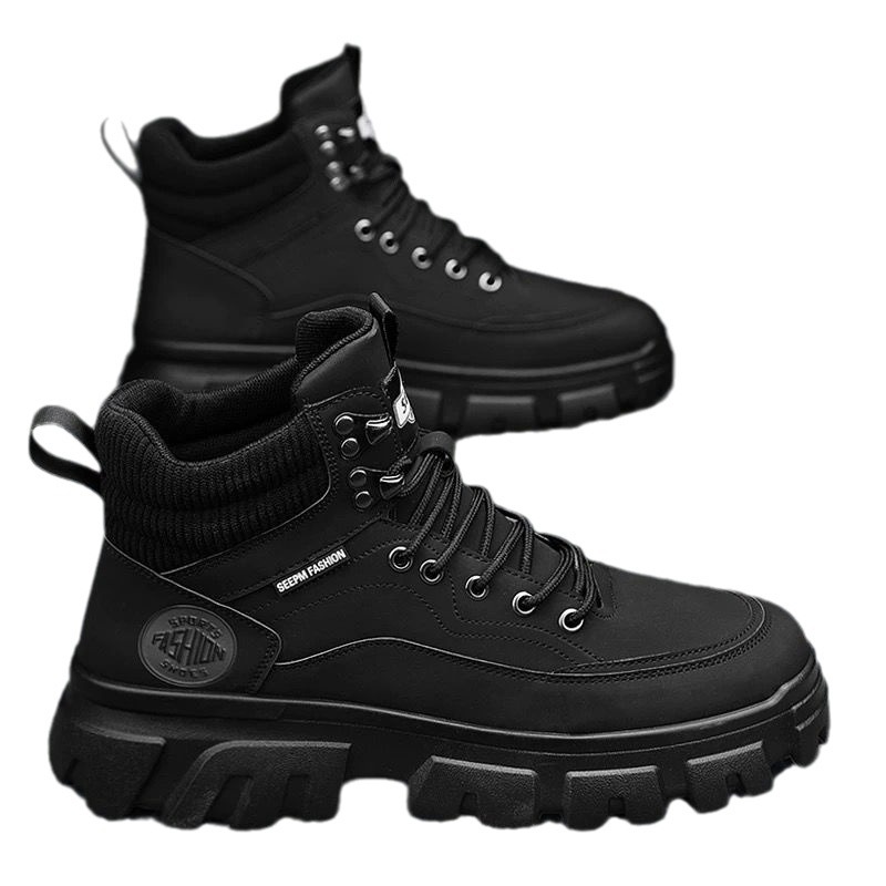 Men's Worker-Style Boots, waterproof