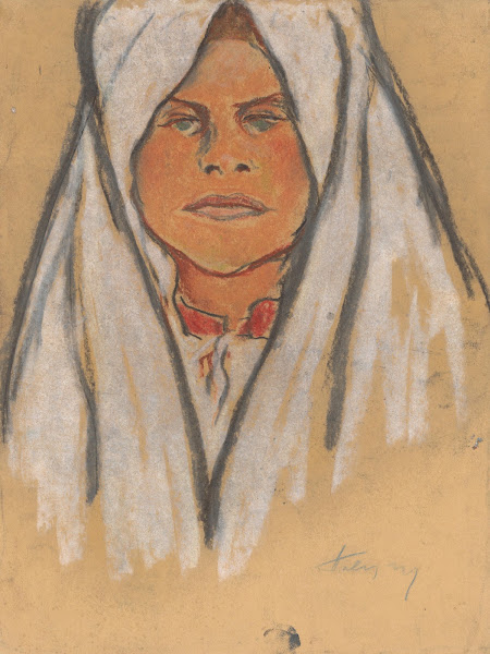 Head of a Girl in a White Scarf 1931