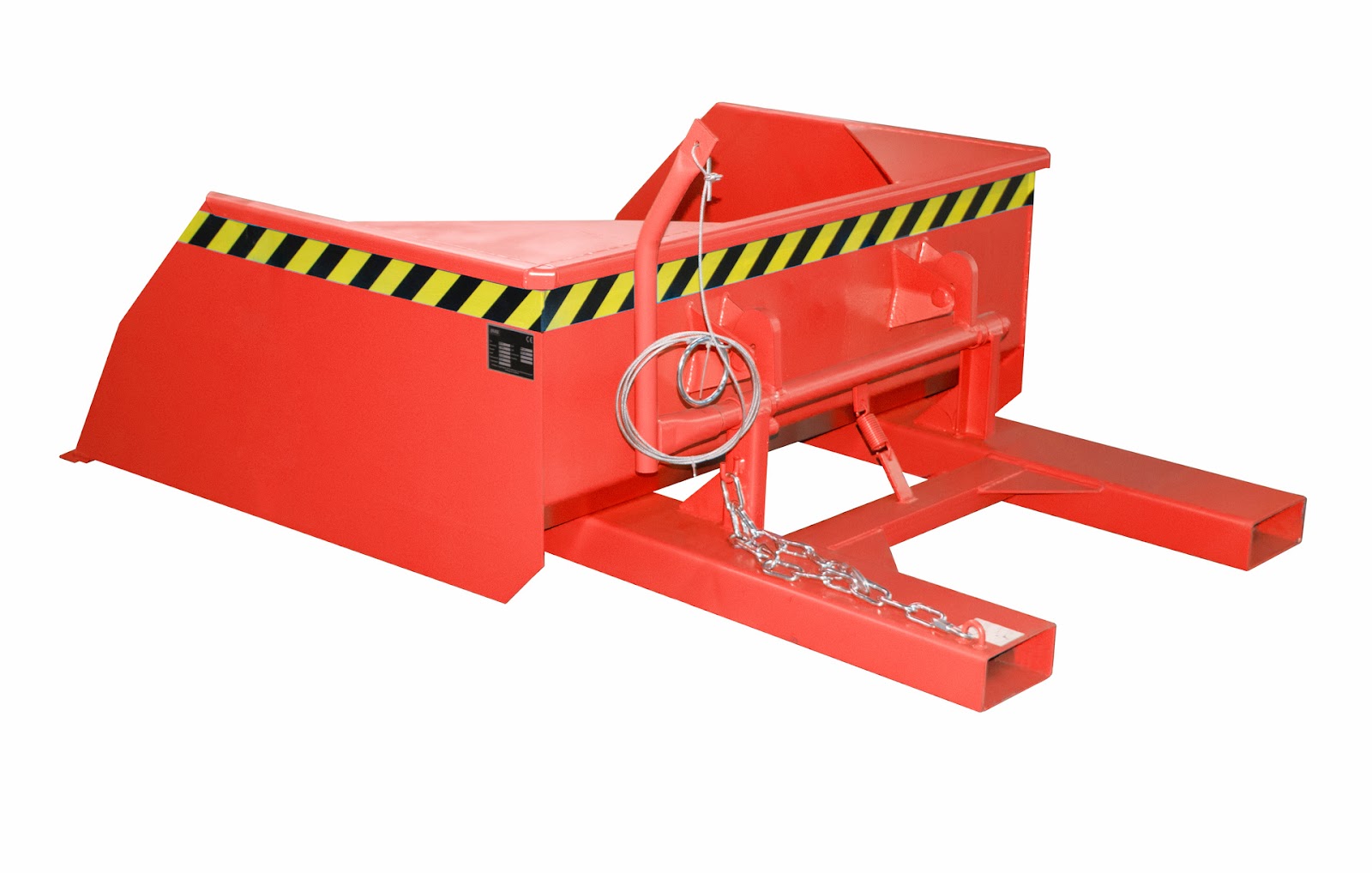 Shovel BSE 75, gelakt, Vuurrood